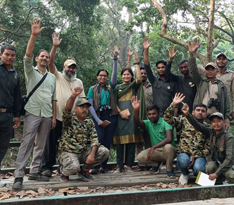 Eco Tourism Guide Training at Dudhwa Tiger reserve 14-19 October